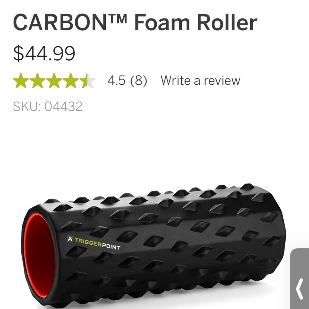NEW Trigger Point CARBON Foam Roller